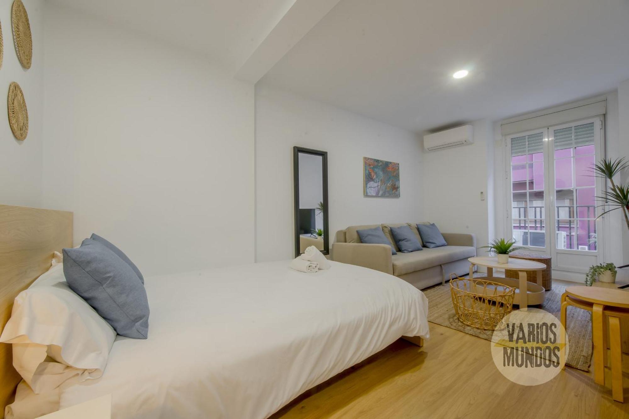 Calle Regueros Loft Para 3Pax En Pleno Chueca マドリード エクステリア 写真