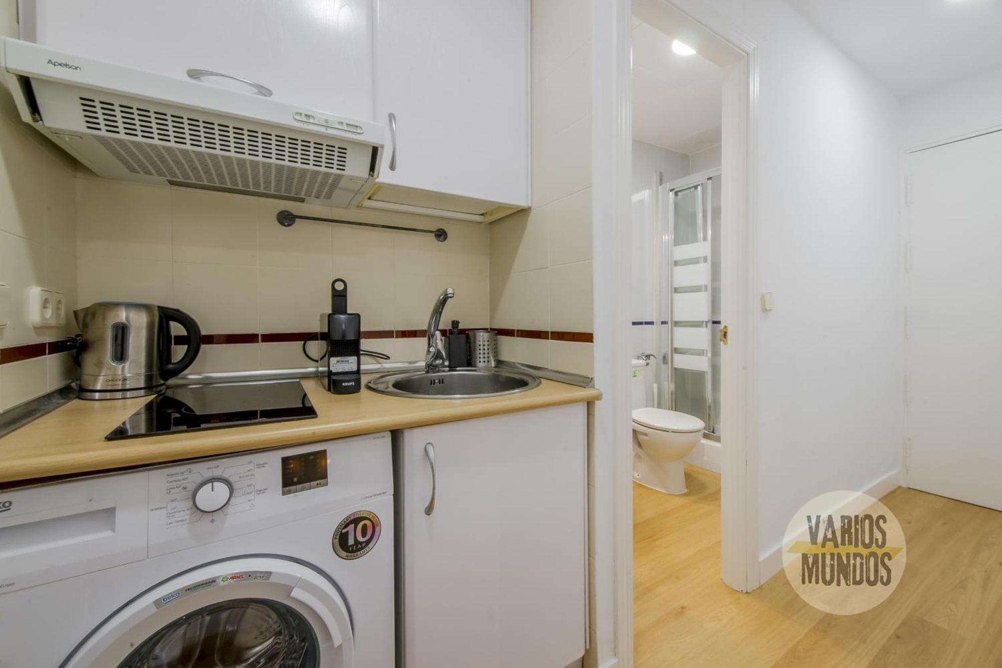 Calle Regueros Loft Para 3Pax En Pleno Chueca マドリード エクステリア 写真